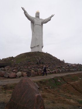 Jesusstatue in Swiebodzin