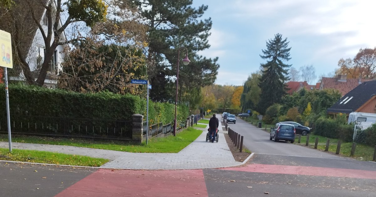 Umbau an der Pestalozzistraße final abgeschlossen Gemeinde Neuenhagen